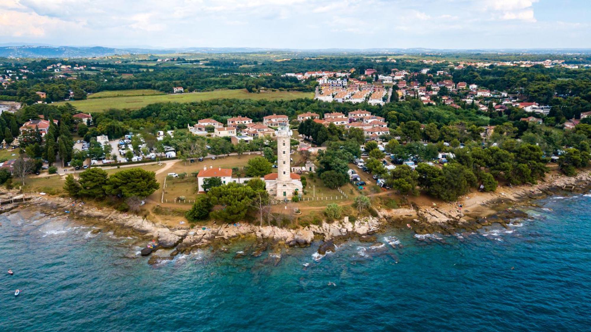 Baden Resort Basanija, Umag-With Sea View, Parking And 300M From The Beach Bagian luar foto