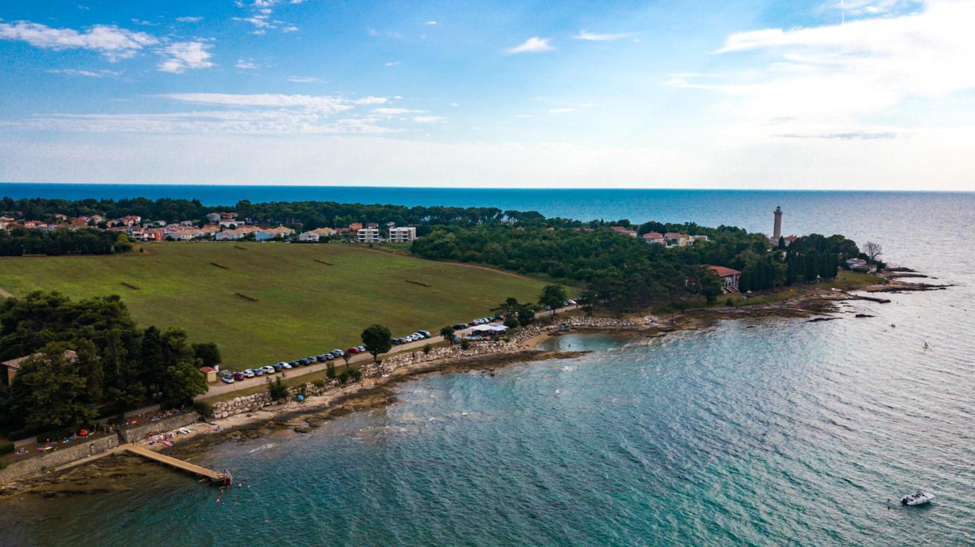 Baden Resort Basanija, Umag-With Sea View, Parking And 300M From The Beach Bagian luar foto