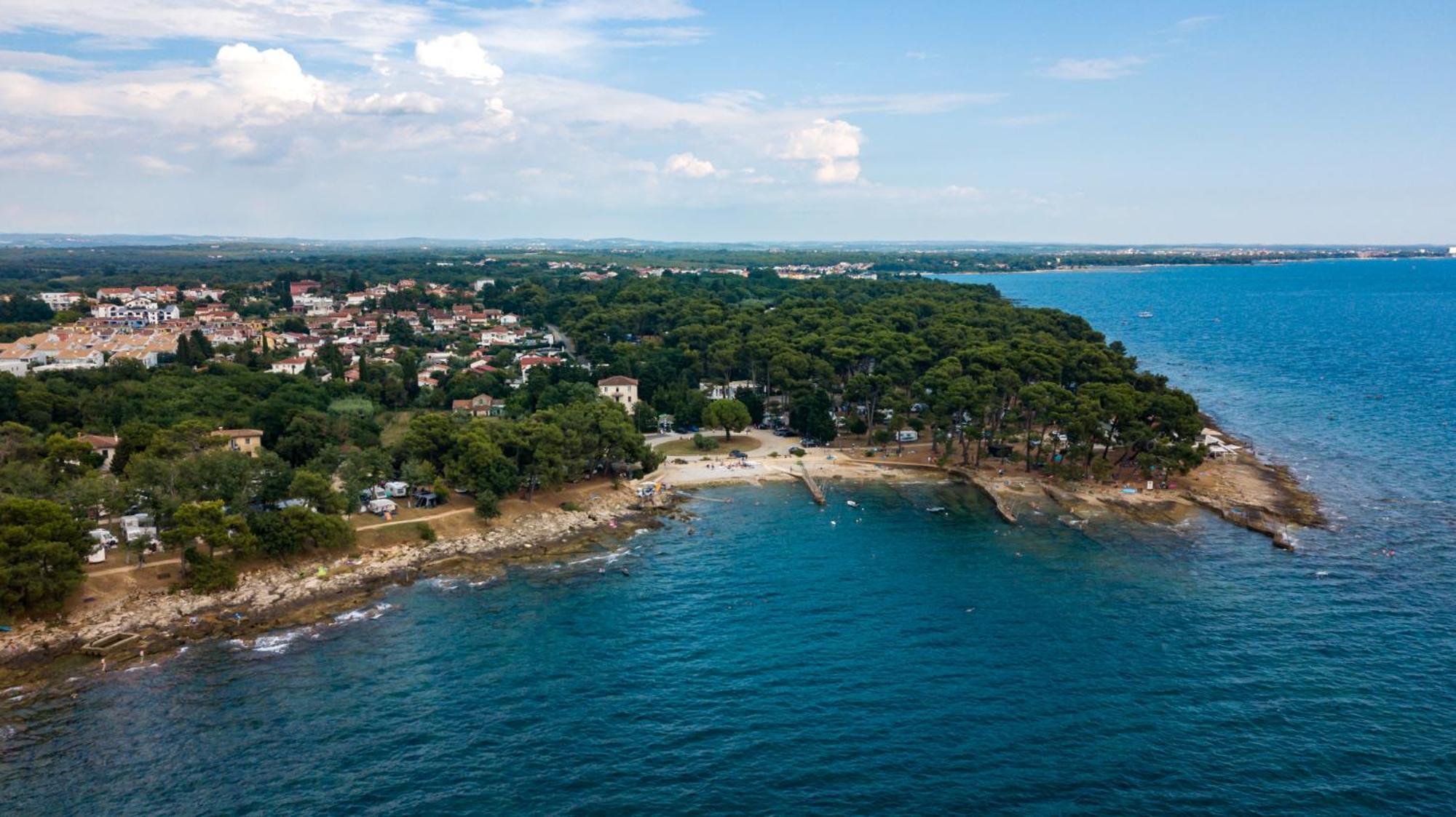 Baden Resort Basanija, Umag-With Sea View, Parking And 300M From The Beach Bagian luar foto